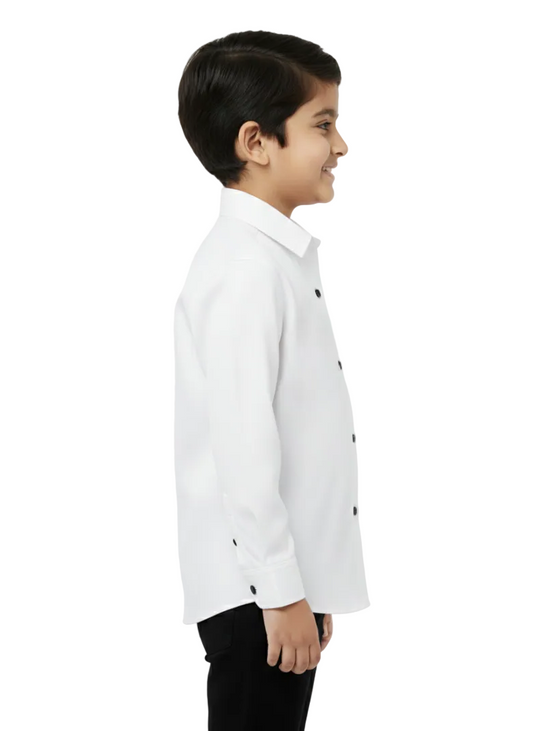 Trendy White Shirt For Kids