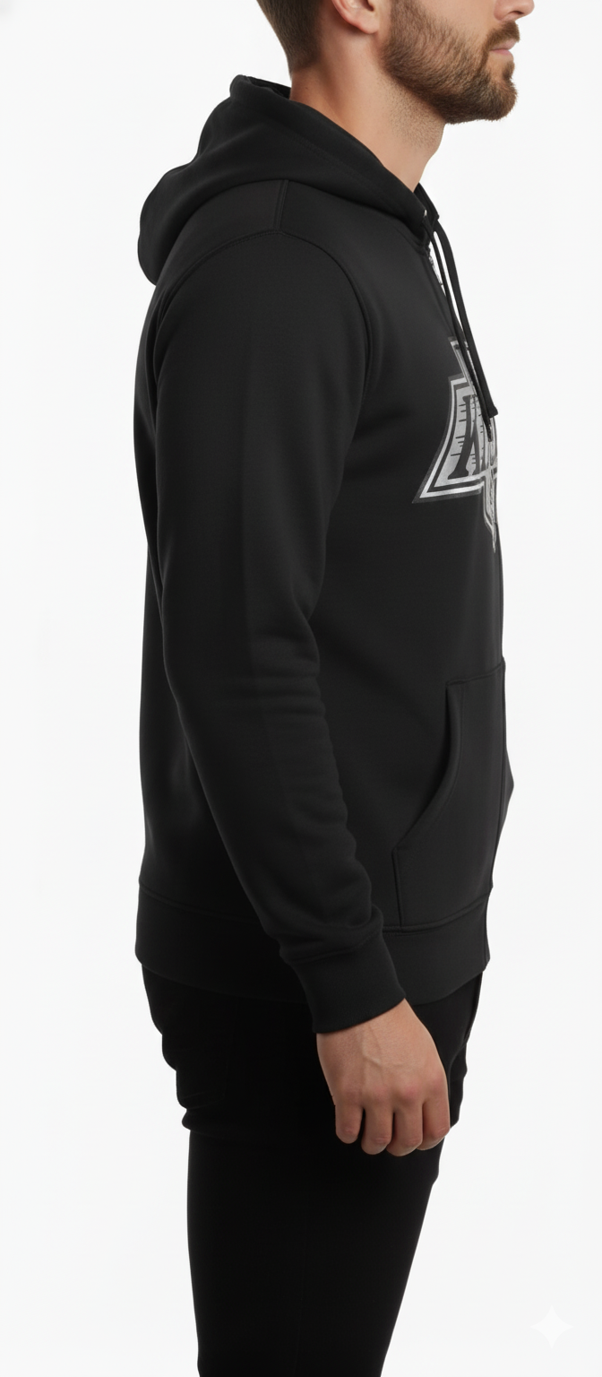 Kings Black Premium Hoodie For Man