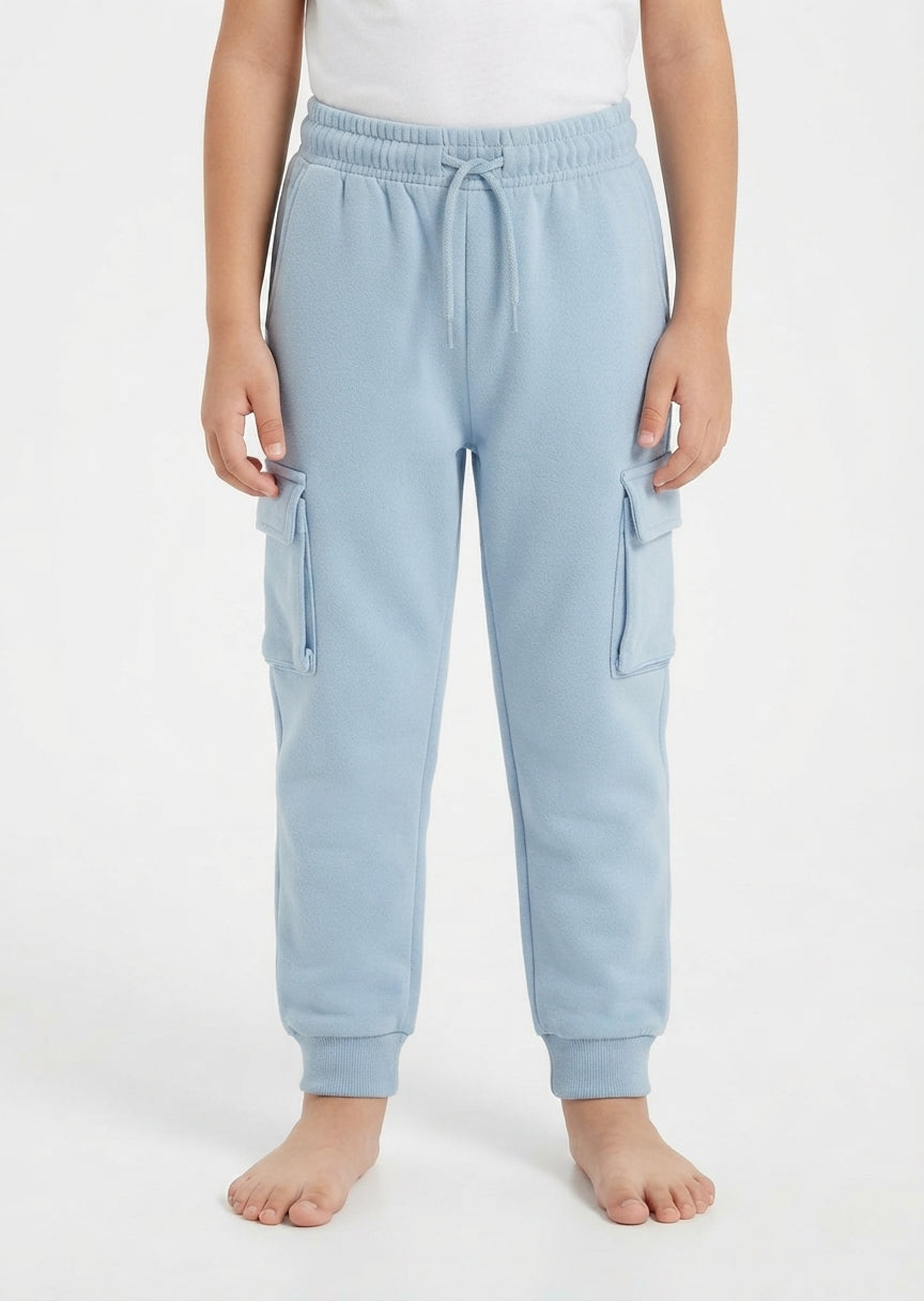 Al Noor Boys’ Cozy Terry Fleece Winter Trousers