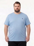 Premium Cotton Round Neck T-Shirts with Subtle Polo Logo