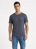Premium Imported Fabric Men’s Dark Grey Crew Neck T-Shirt