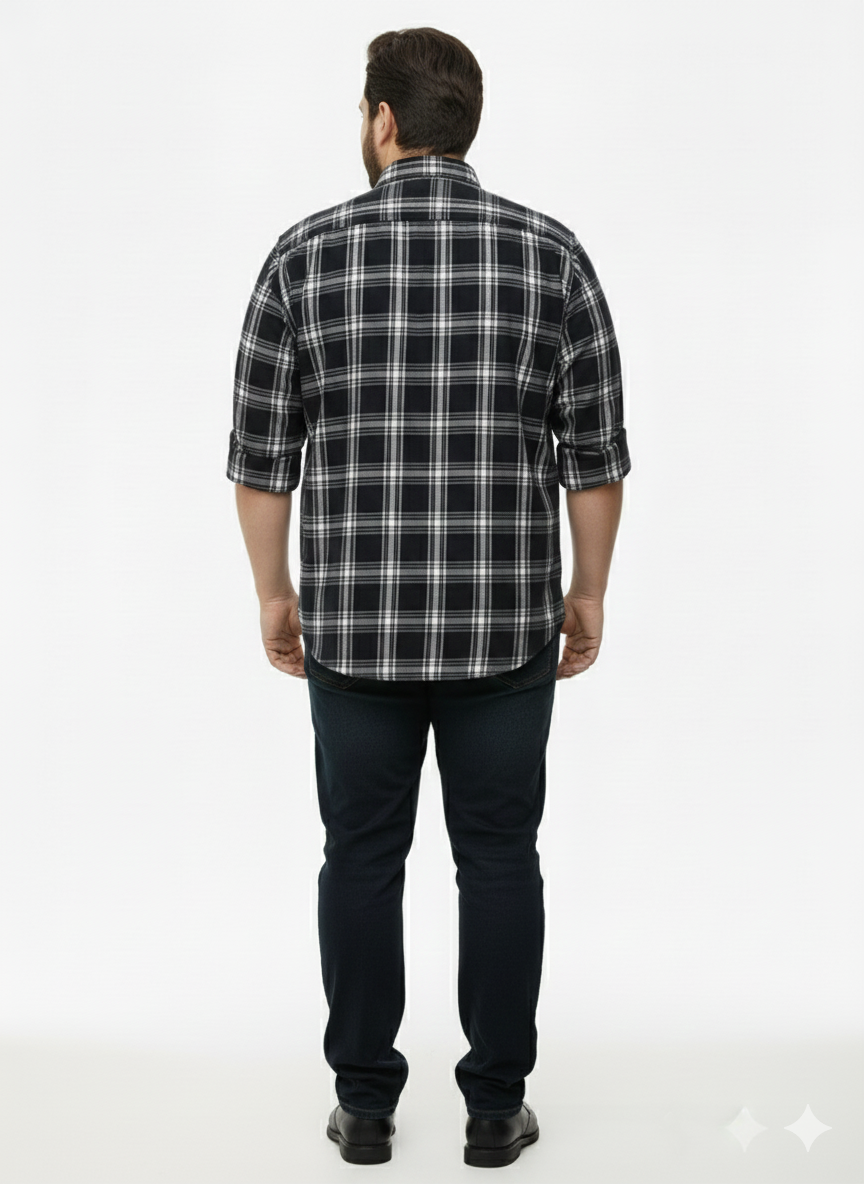 Black & White Stylish Check