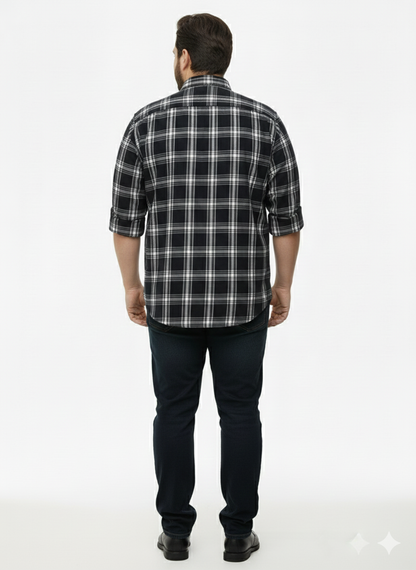 Black & White Stylish Check