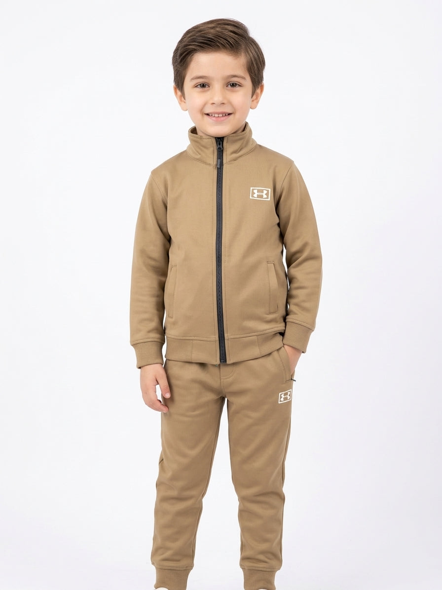 Al Noor Kids’ Cozy Scuba Winter Tracksuit Set