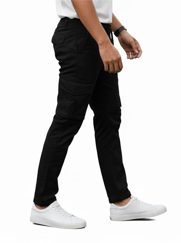 black Relax Bottom Cargo