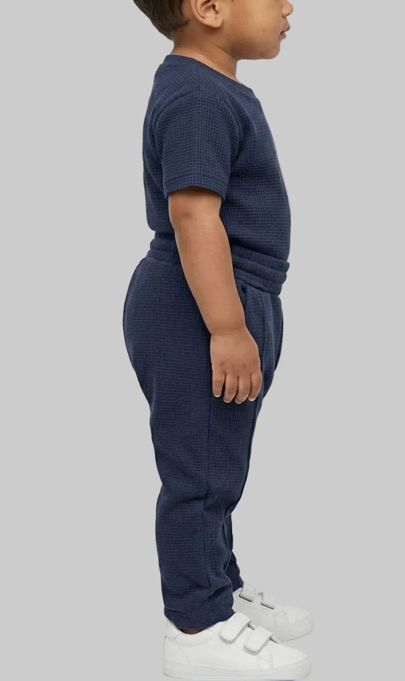 Waffle Knit Suits for Kids