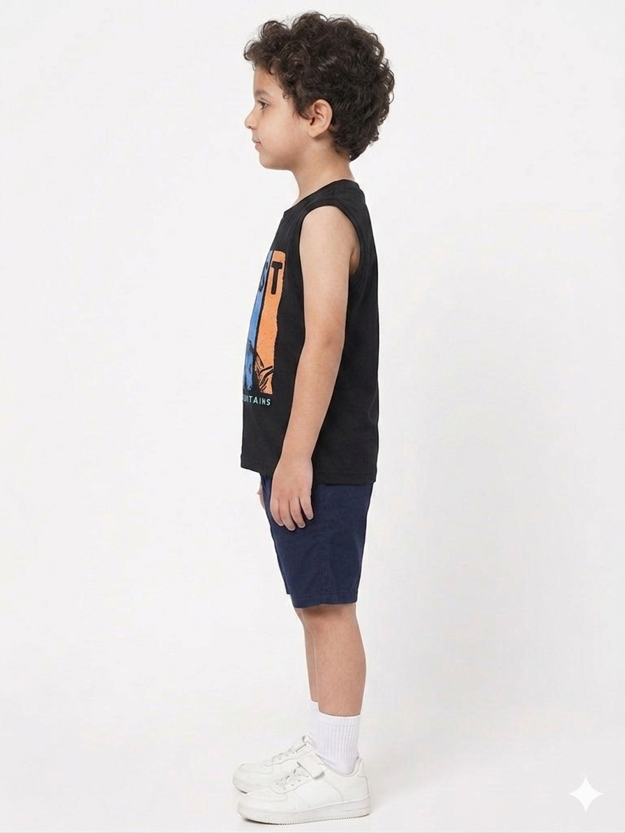 Toddler Boys Sleeveless Sandos