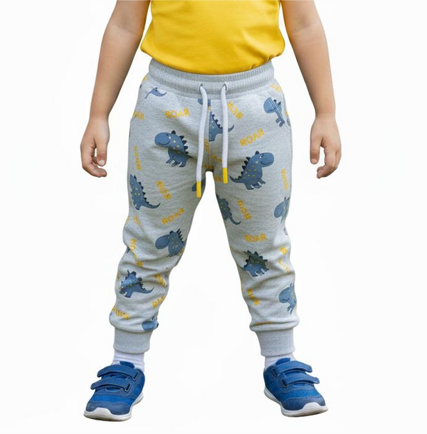 Boys Terry Light Grey Trouser