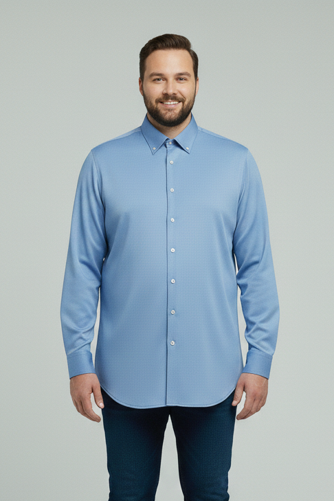 2Xl 3Xl 4Xl Sky Blue Shirt