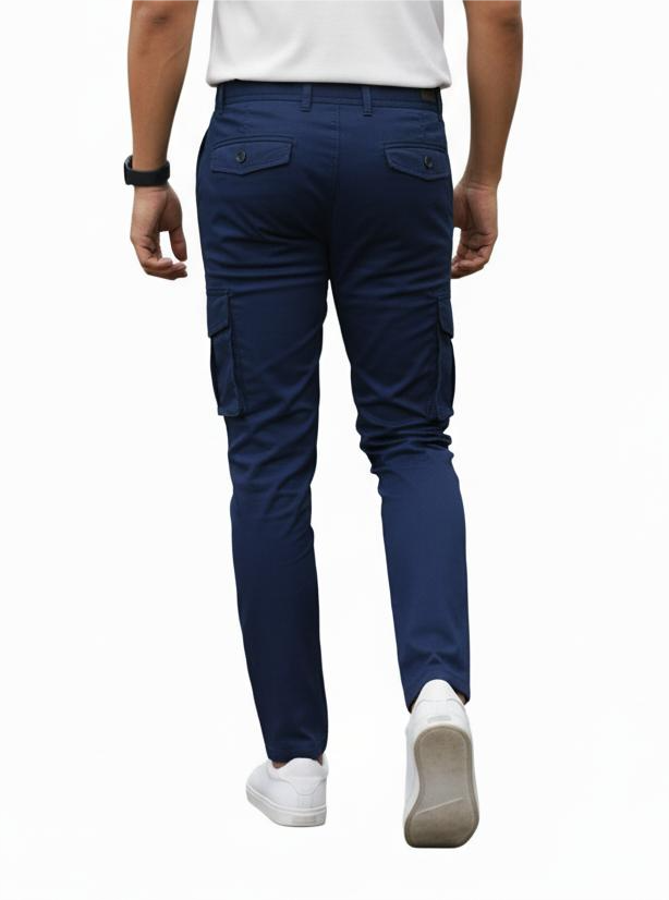 Navy Blue Relax Bottom Cargo