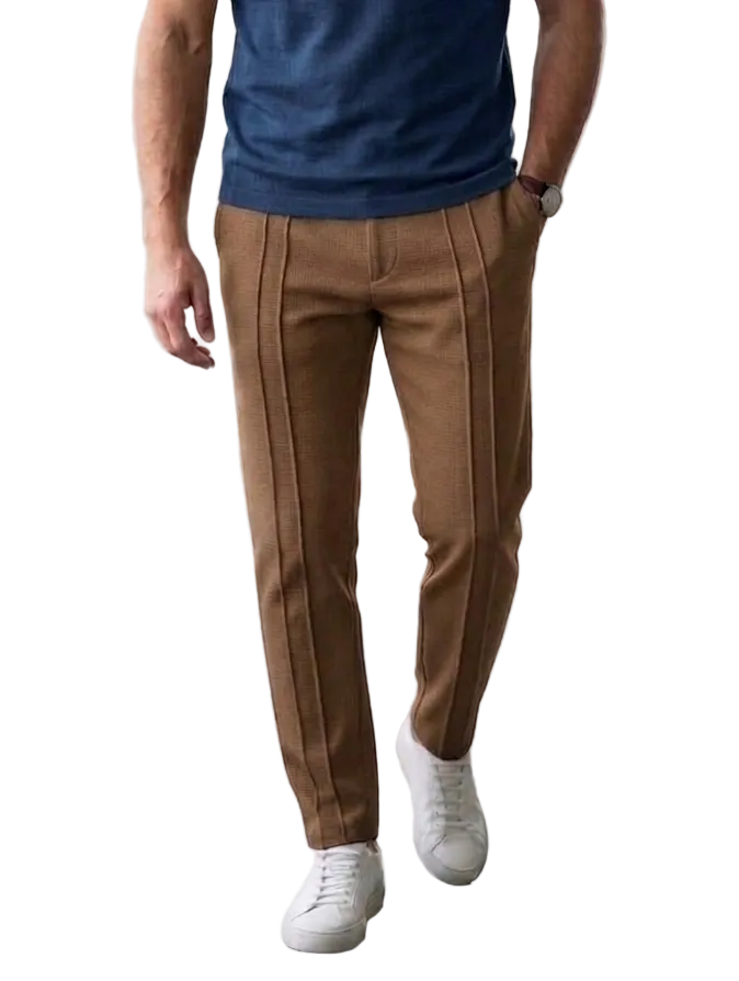 Relaxed Fit Trendy Waffle Trouser