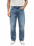 Trendy Straight Fit Denim Blue Jeans