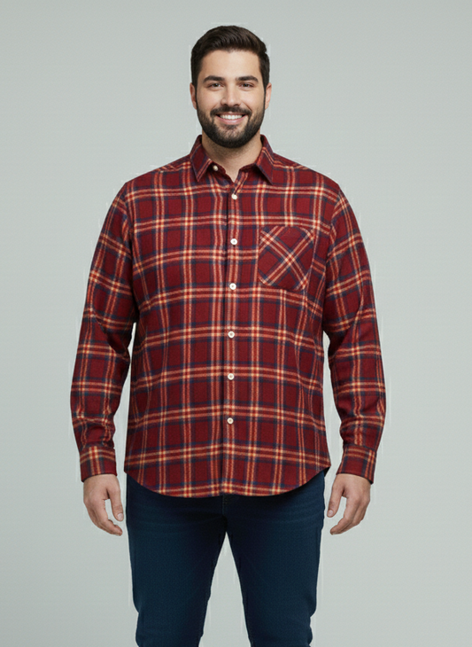 2Xl Big & Bold Check Shirts