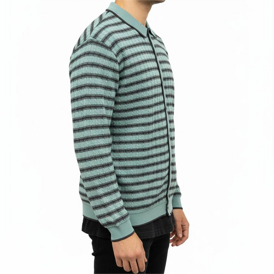 Mens premium titch style old money polo