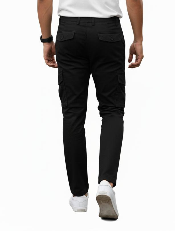black Relax Bottom Cargo
