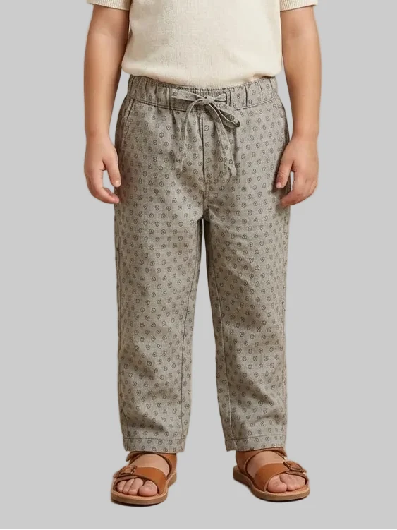 Ultra-Soft Everyday Cotton Trousers for Kids