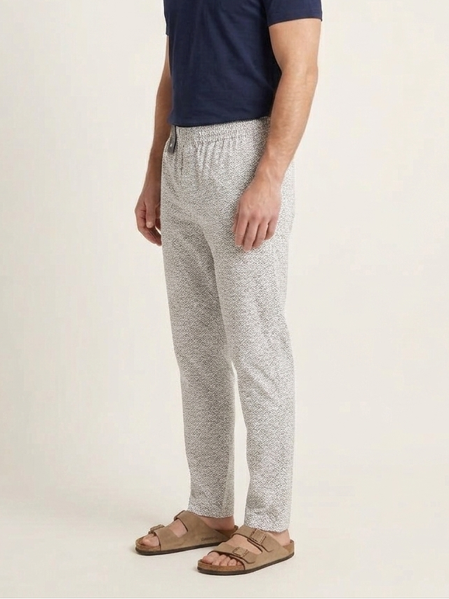 Sleeping Wear White Trouser