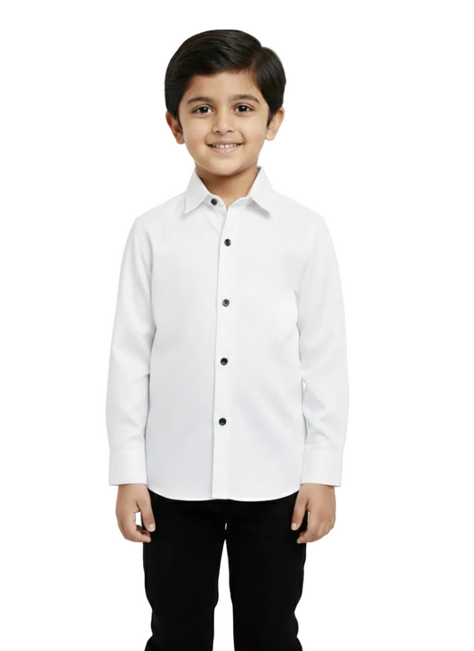 Trendy White Shirt For Kids