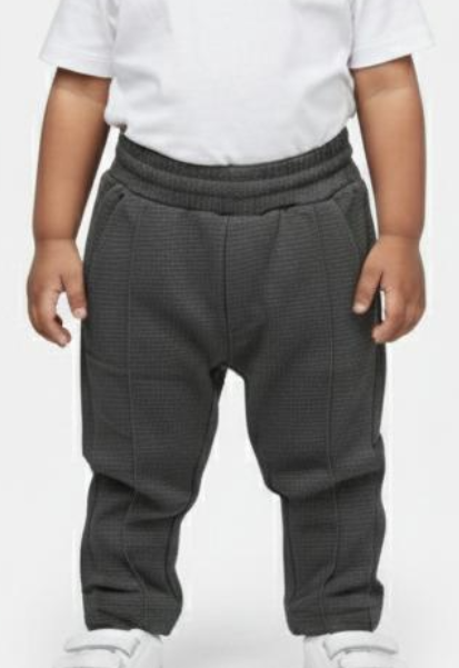 Kids Premium Quality Dark Grey Waffle trouser