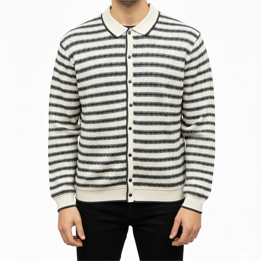 Premium titch style old money polo for Mens