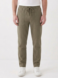 Sleeping Wear Cotton Khaki brown Trouser
