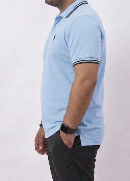 Plus Size (2XL & 3XL) Premium Pique Cotton Polo Shirt