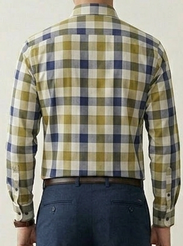 Trendy Micro Cotton Check Shirt