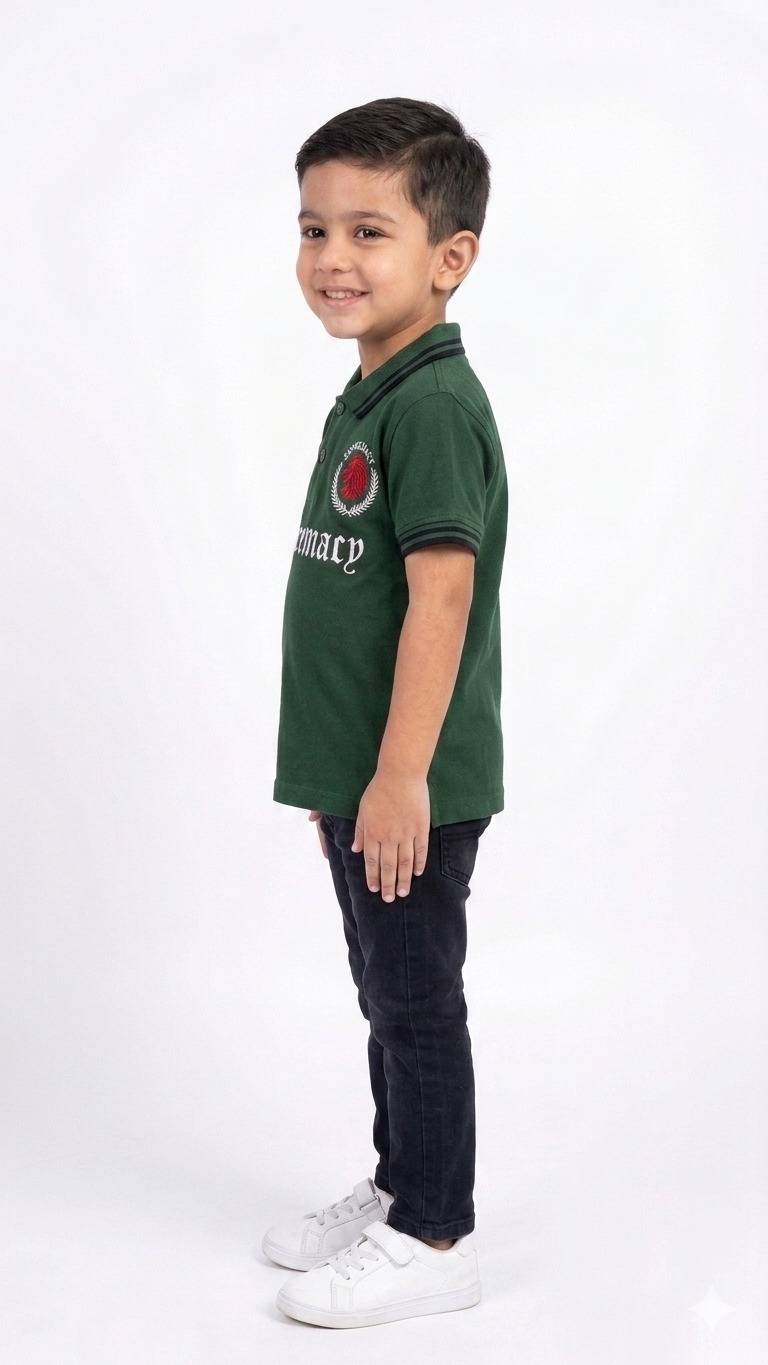Premium Boys "Supremacy" Polo Shirt