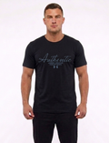 Men’s Premium "Authentic" Graphic T-Shirt – Black