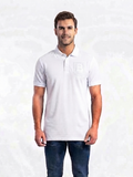 Urban Signature Men's Polo with Grid 'B' Logo