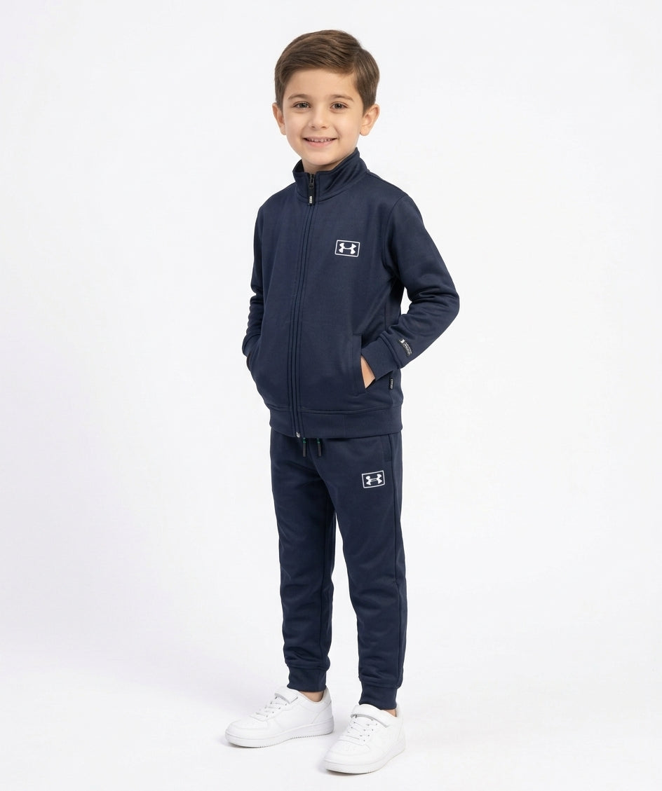 Al Noor Kids’ Cozy Scuba Winter Tracksuit Set