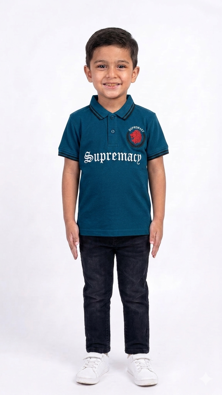 Premium Boys "Supremacy" Polo Shirt