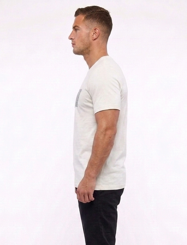 : Modern Nike Logo Cotton Tee for Casual & Active Wear In White