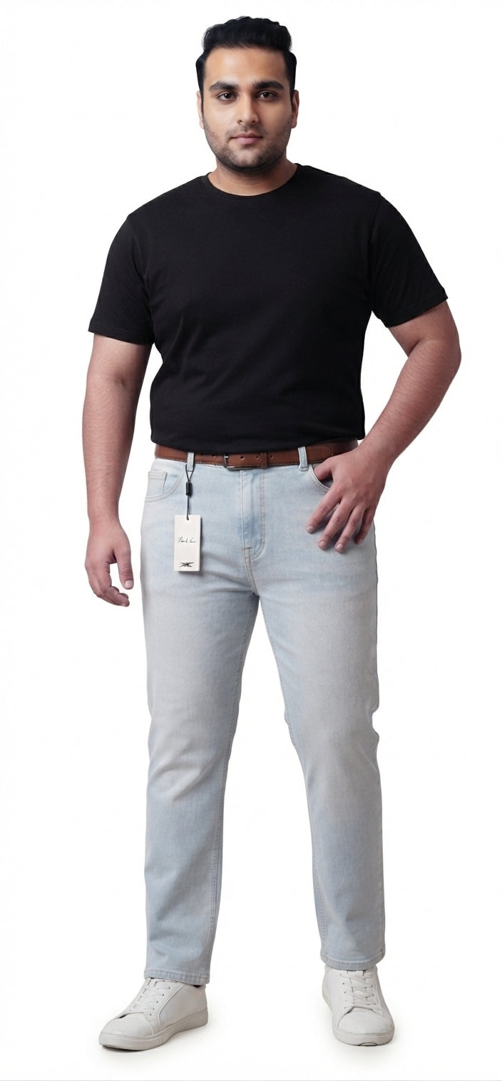 Men's Plus-Size Stretch Jeans