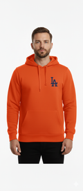 Mens Premium Orange Hoodie