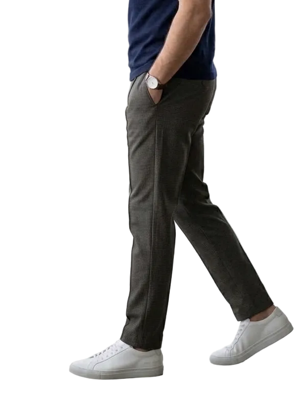 Relaxed Fit Trendy Waffle Trouser