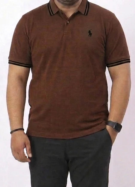Plus Size (2XL & 3XL) Premium Pique Cotton Polo Shirt