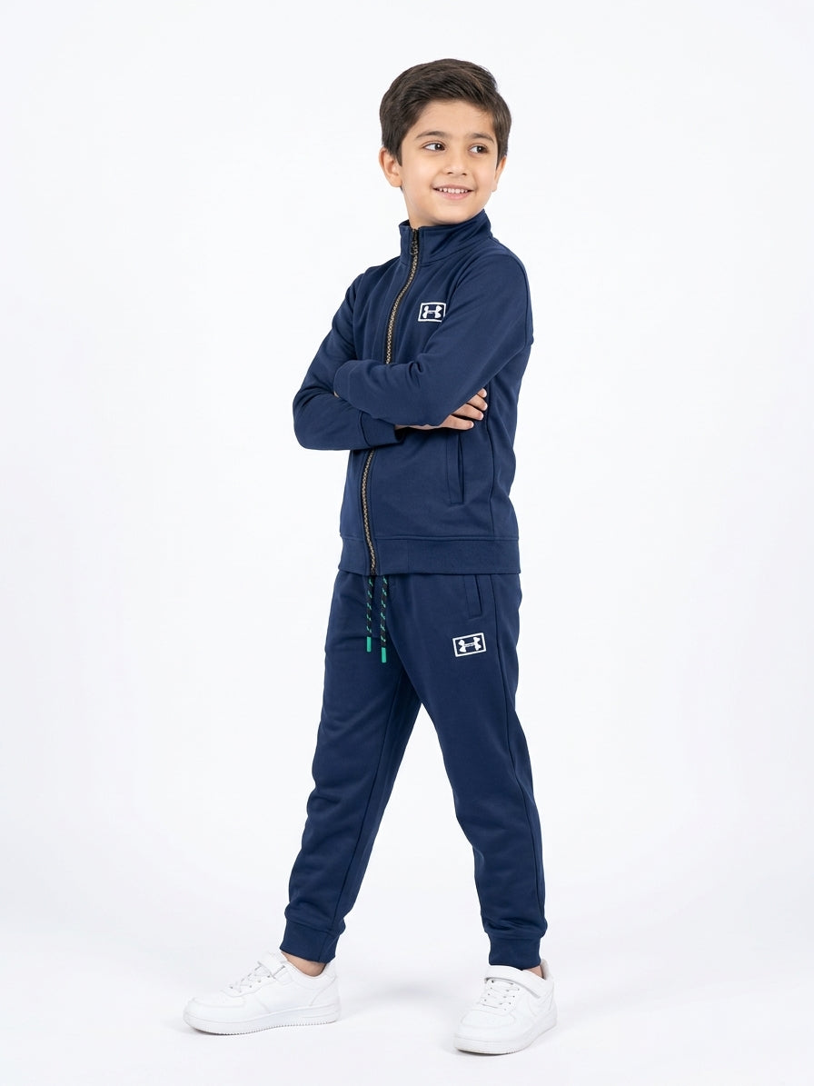 Al Noor Kids’ Cozy Scuba Winter Tracksuit Set