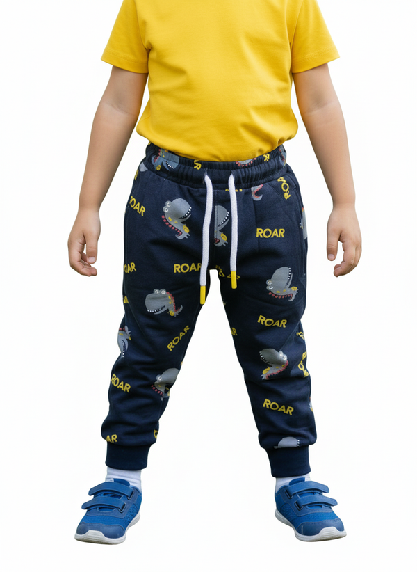 Boys Terry Navy Blue Trousers