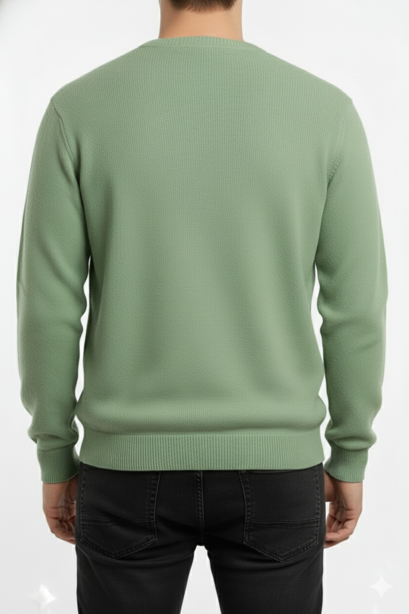 Plus Size Green Sweat Shirt