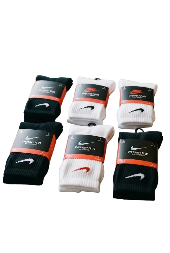 Men's  Athletic Crew Socks with NIKE Logo