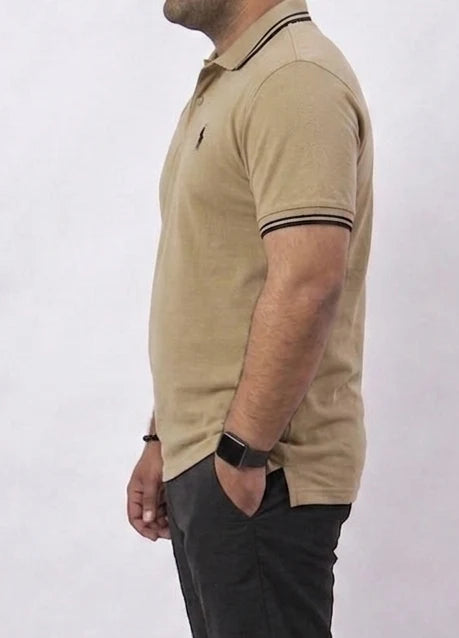 Plus Size (2XL & 3XL) Premium Pique Cotton Polo Shirt