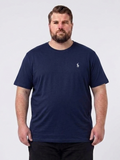 Men's Essential Crewneck Tee - Navy Blue