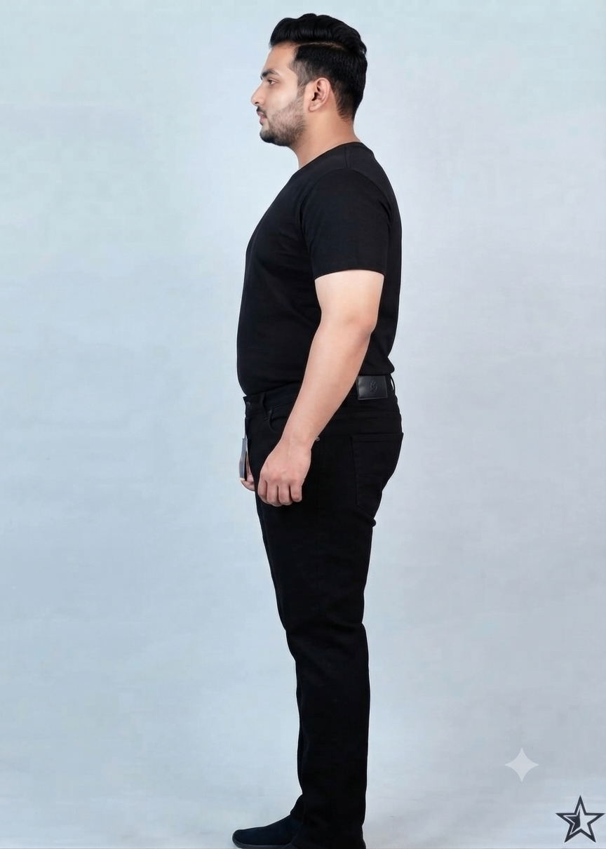 Men's Plus-Size Stretch Jeans