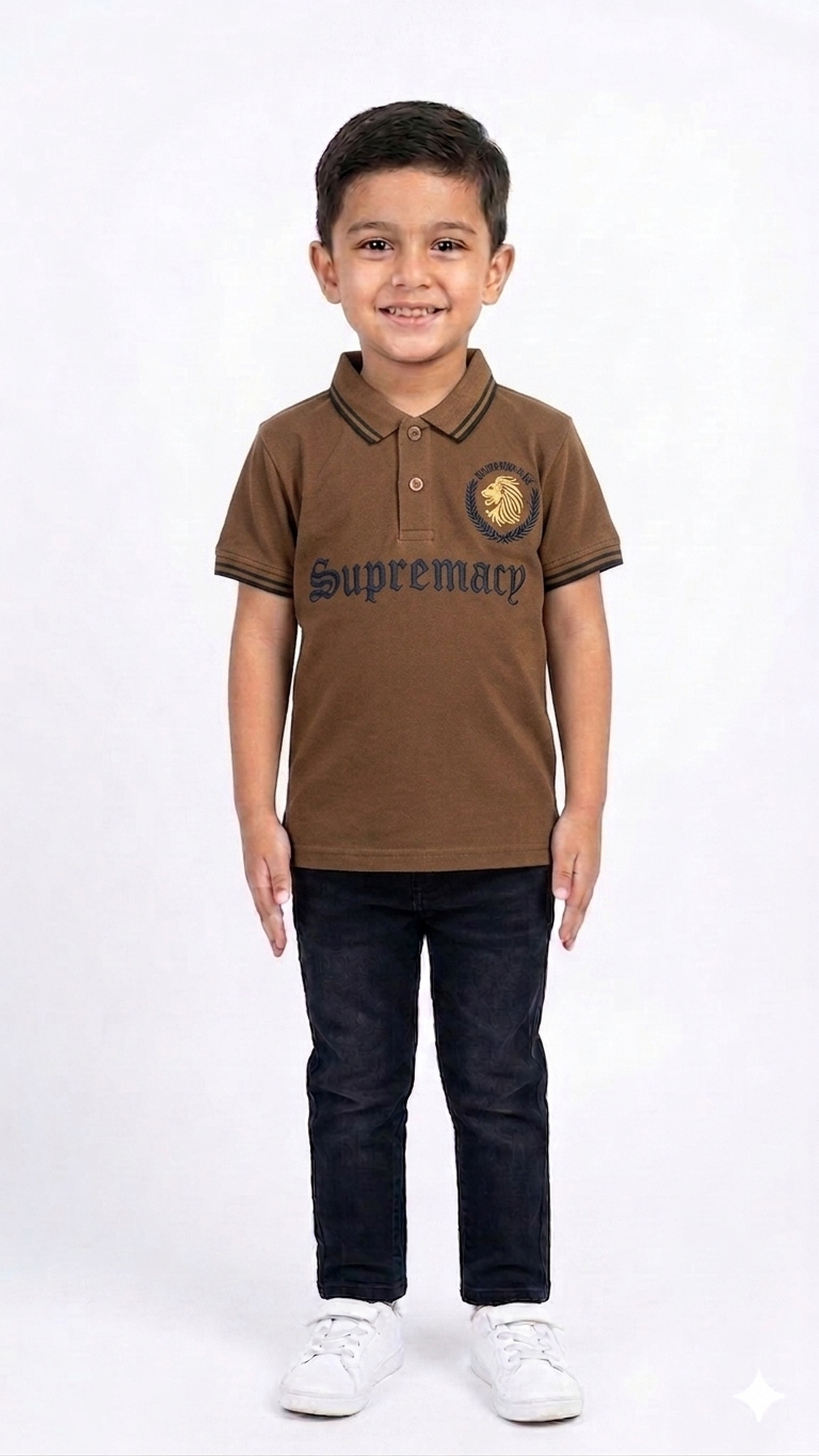 Premium Boys "Supremacy" Polo Shirt