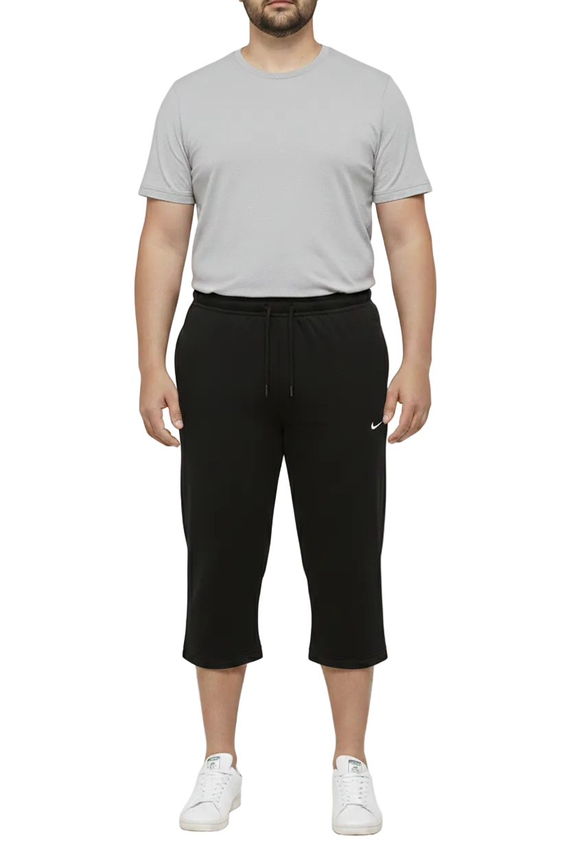 Big Size Black 3 Quarter