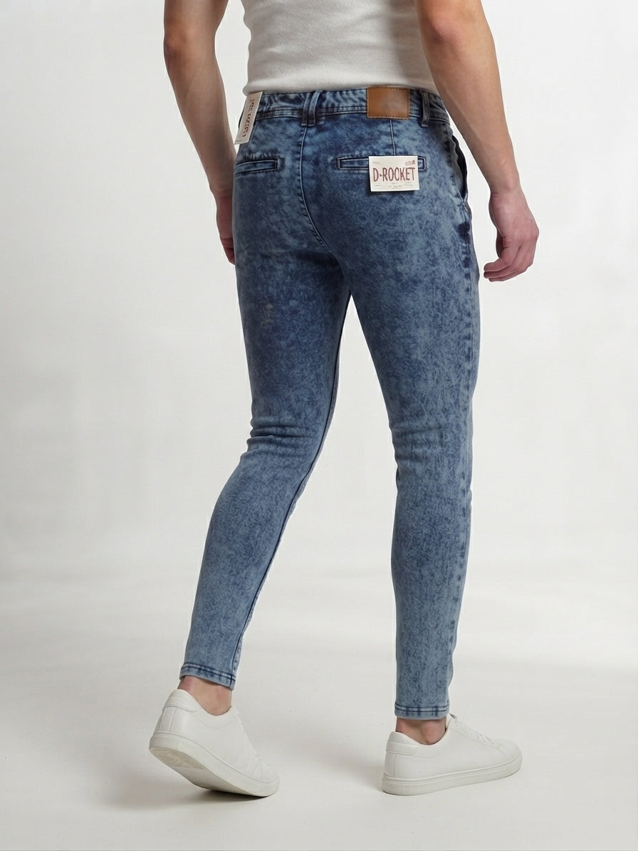 Cross-Pocket Denim for Men