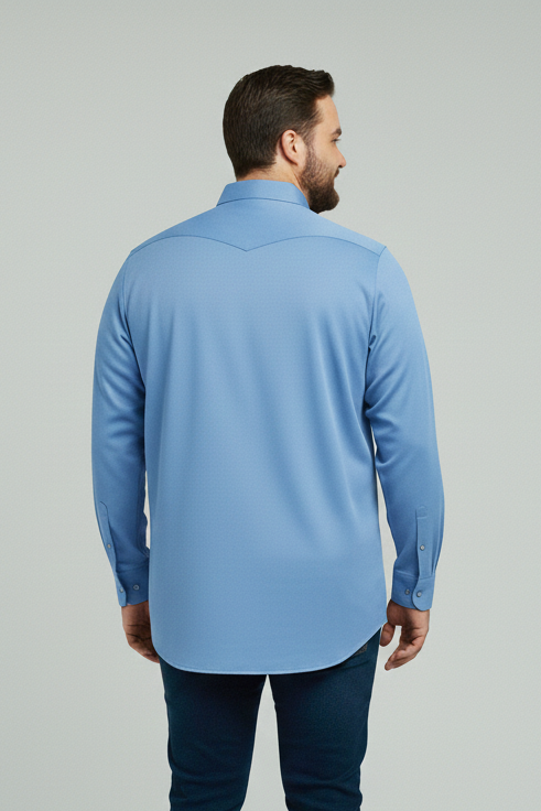 2Xl 3Xl 4Xl Sky Blue Shirt