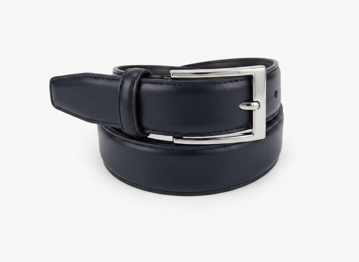 🎁 Kids' Formal & School Uniform Leather Belt with Buckle for Boys (100% off)