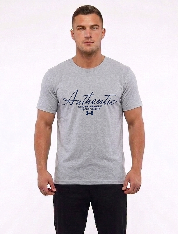 Men’s Premium "Authentic" Graphic T-Shirt – WHITE